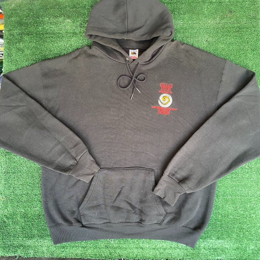 Vintage 90s Nine Inch Nails Downward Spiral Tour 1994 Hoodie Black XL Grunge